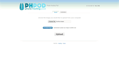 Desktop Screenshot of phpod.com